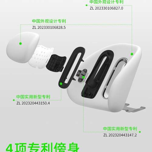 护腰靠垫办公室椅子座椅靠背支撑护腰托枕工位久坐