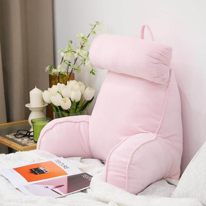 A9L办公室腰靠靠垫久坐护腰沙发抱枕床头软包靠枕大靠背简约可拆