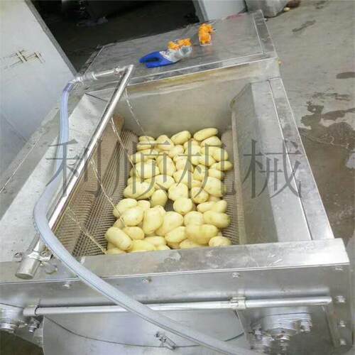 l货毛中辊清洗洗马铃薯现去泥机MGQX800型芋头刷机皮去淤泥机