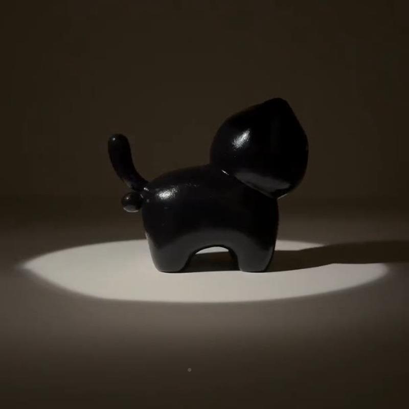 卧室睡眠氛围小猫夜灯床头发ltao9450墙角置眼睛光护眼印安商谷贸