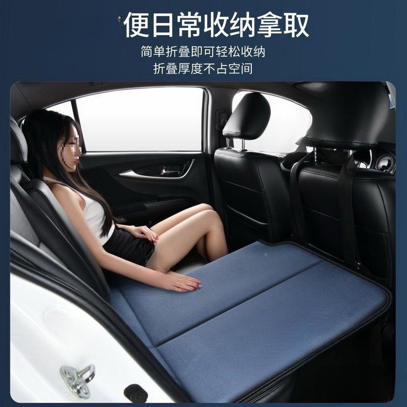 车旅内可垫折叠床垫加厚便携式车用后排通行用睡旅游车aa载床垫成