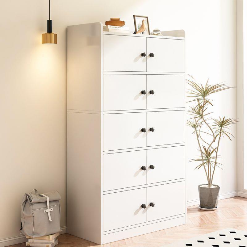 P8H家用储物柜客厅斗柜简约落地柜多层靠墙转角柜子收纳柜卧室五