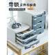 A4桌面带锁塑料抽屉式 资料办公档案储物文件柜置物架文件夹收纳盒