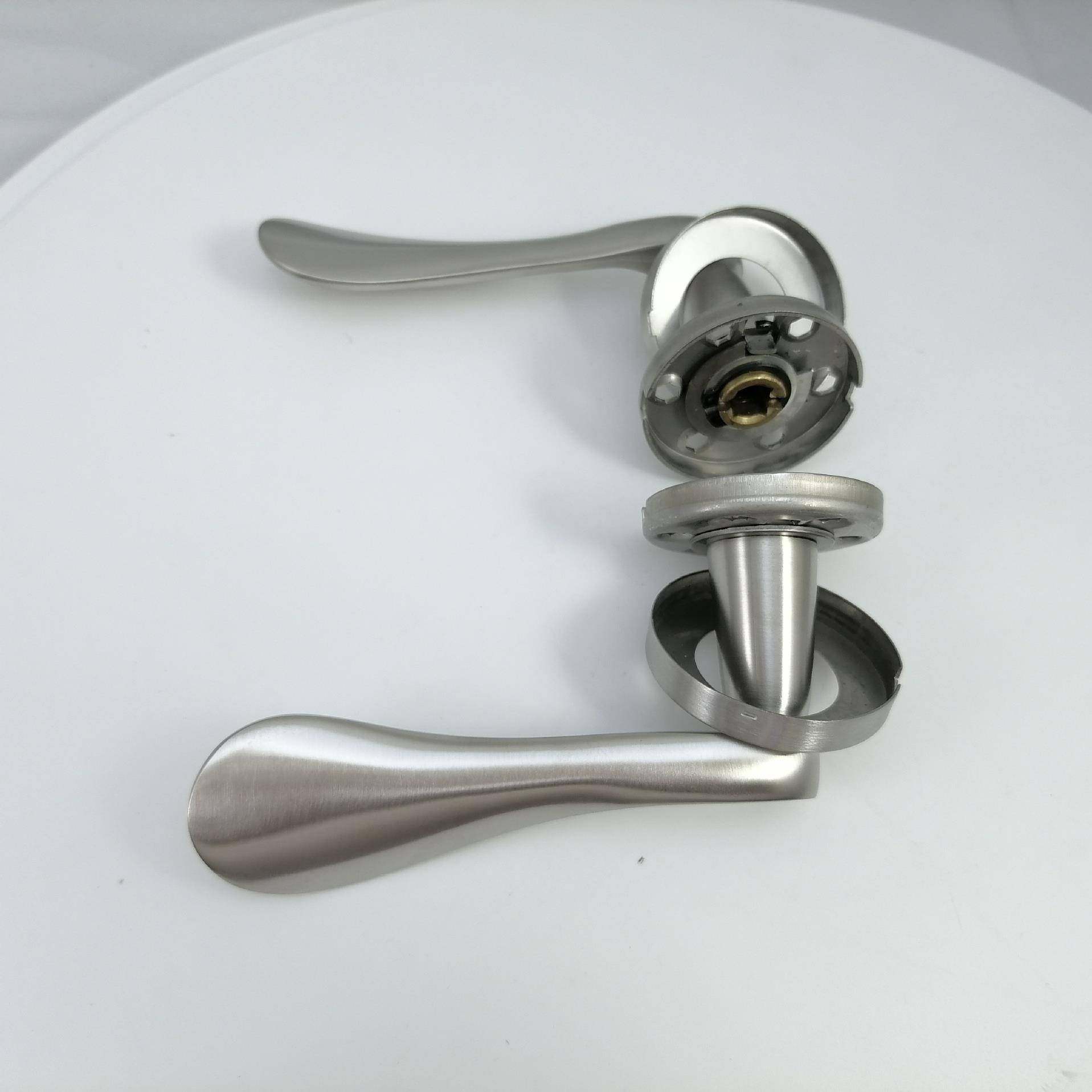 304拉丝砂光不锈钢室内门锁把手卧室房间锁拉手五金锁具空心执手,基础建材,机械门锁,淘宝优惠券,粉丝福利购,淘宝优惠卷