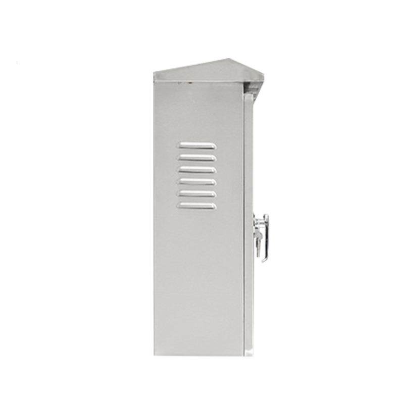 不锈钢双层门配电箱室外电源箱仪表按钮箱防水防雨户外控制柜