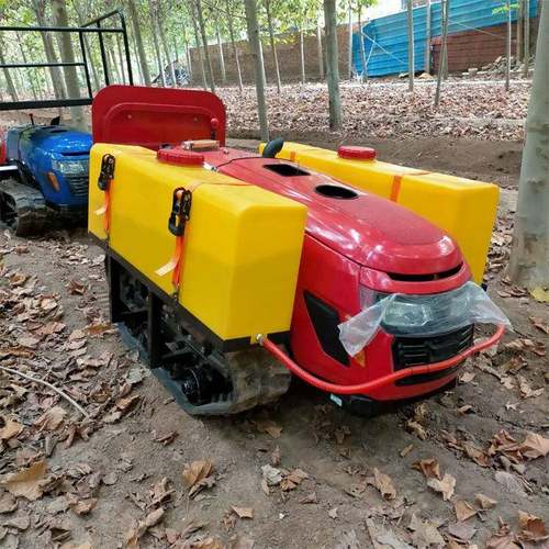 成德自走式履带旋耕机行走式旋耕机15马力迷你履带开沟机