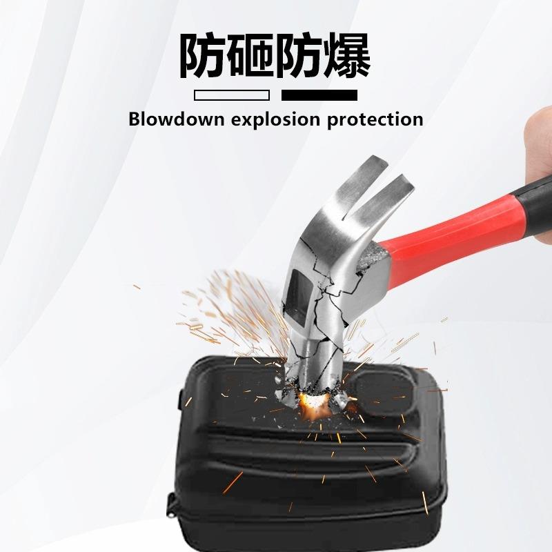 按键式密码钥匙盒家用民宿日租房门口临时放钥匙密码锁箱子全金属图片
