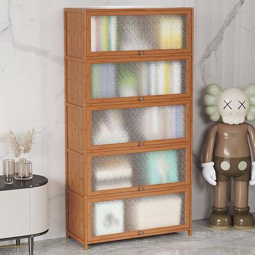 全实木儿童书柜置物架落地简易家用客厅卧室收纳柜书架子电商