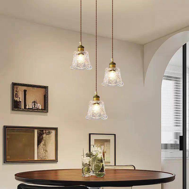 法式楼梯长吊灯2025年新款复式旋转美式复古玻璃别墅挑空客厅大灯,家装灯饰光源,智能吊灯,淘宝优惠券,粉丝福利购,淘宝优惠卷