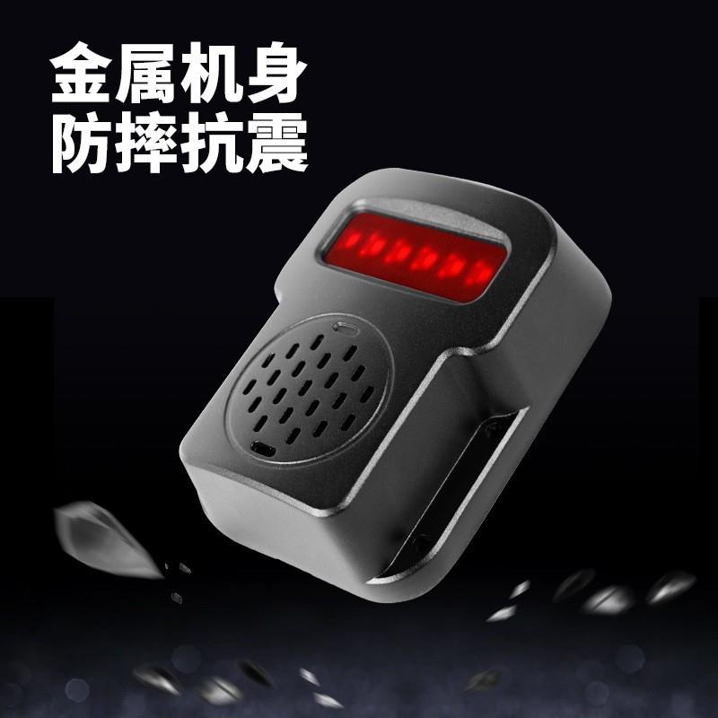 卡货车右侧盲区雷达语音警示灯24V渣土泥头工程车倒车声光报警器