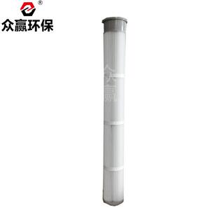 众赢环保替代花板孔168X139X1060仓顶除尘器搅拌站仓顶除尘滤芯