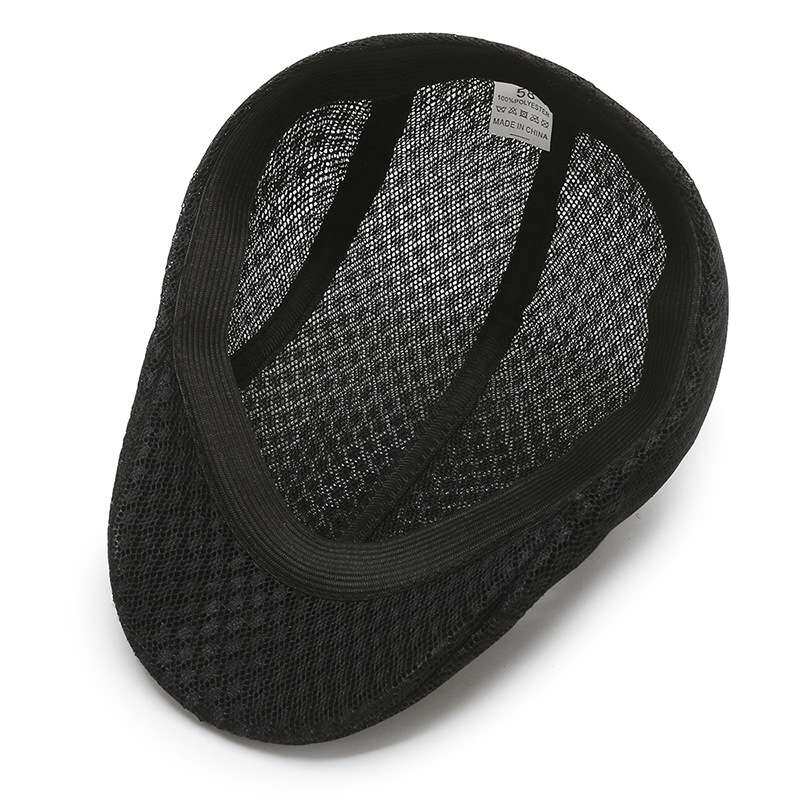 夏季前进帽男女士网纱透气休闲潮流贝雷帽户外骑行运动防晒遮阳帽