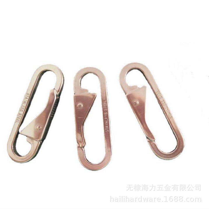 不锈钢固定钩起重配件链条扣链条钩弹簧钩