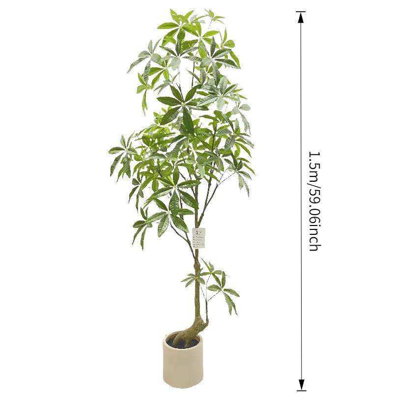 仿真发财树轻奢假树植物盆栽仿真花卉人造绿植室内客厅装饰