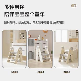 巴顿熊儿童宝宝洗手台阶凳婴幼儿童垫脚凳洗脸楼梯洗漱台踩脚mω