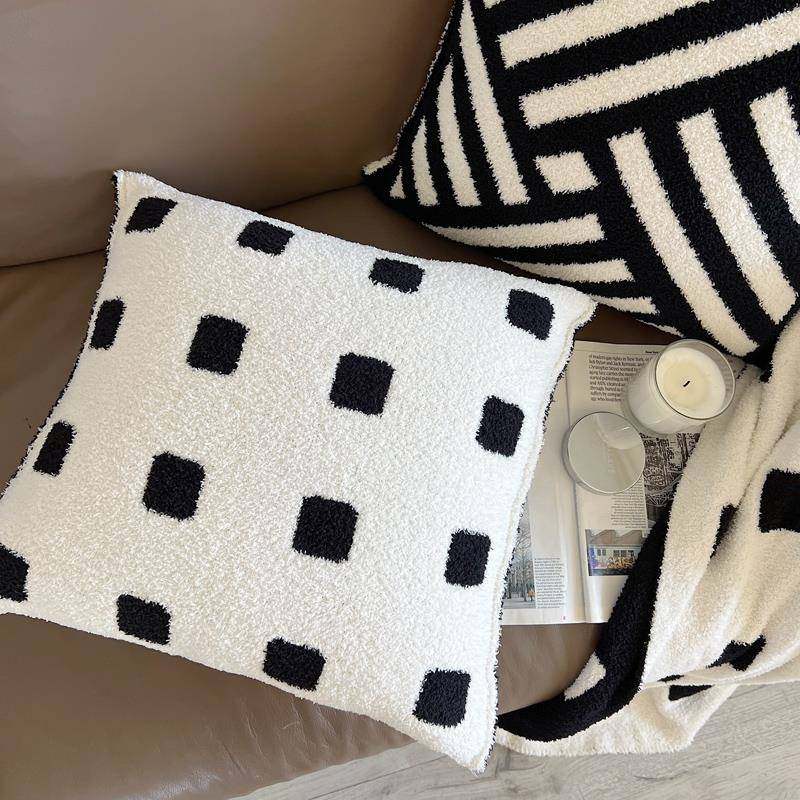 法式轻奢感客厅沙发靠垫抱枕家居装饰正方形枕套中古风床靠背,居家布艺,抱枕被,淘宝优惠券,粉丝福利购,淘宝优惠卷