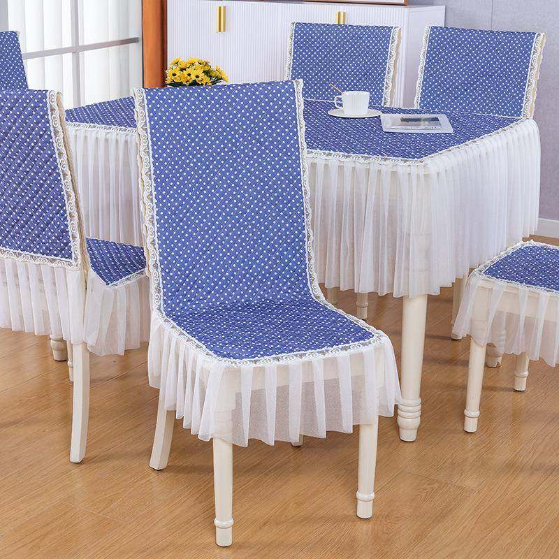 四季通用餐桌椅垫椅子套罩欧式高档茶几布桌垫餐椅垫椅套套装家用