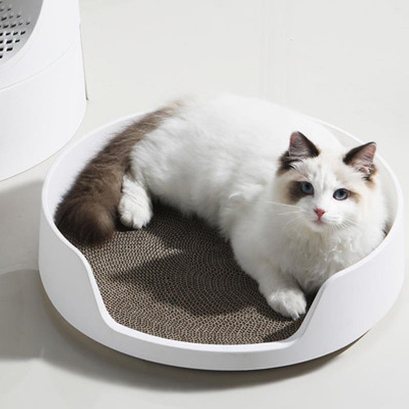 网红猫砂盆特大号小号猫咪用品厕所屎盆全顶入封闭式防外溅猫盆