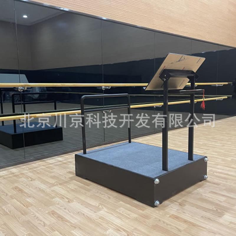 2和声牌合唱指挥台CJ-001樟子松指挥台台音乐指挥谱架折叠指挥台