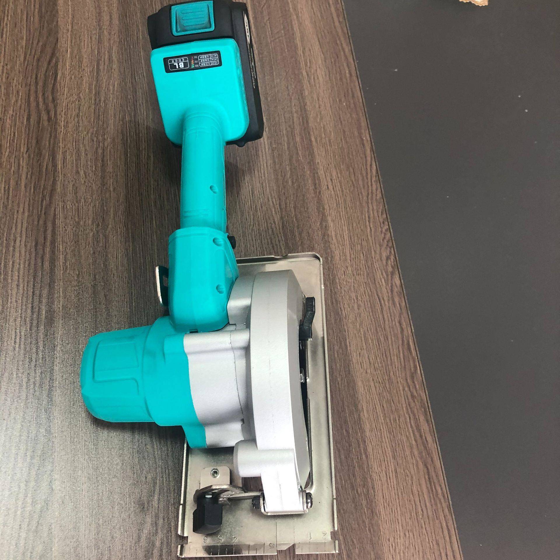 无刷大功率切割机石木两用电圆锯多功能切割锯可斜切工业充电式