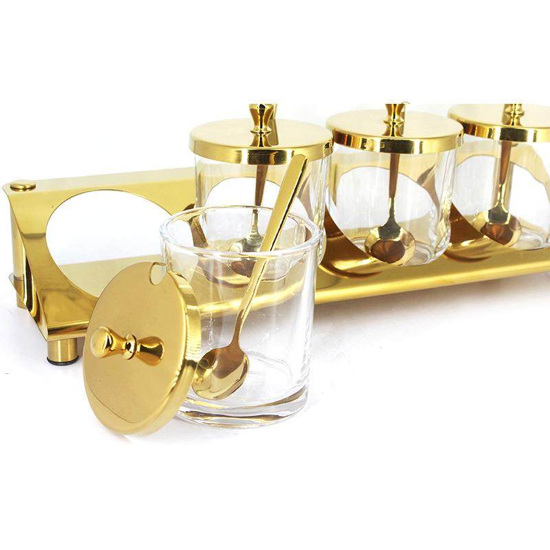 304不锈钢调料罐厨房带勺佐料罐防潮密封调味罐组合装糖盅盐罐,厨房/烹饪用具,调味瓶罐/调料研磨器,淘宝优惠券,粉丝福利购,淘宝优惠卷