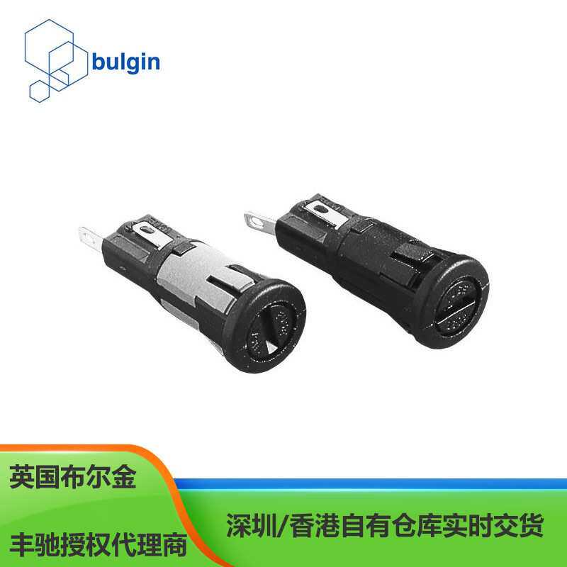 英国Bulgin电路保护 FX0458/1 防护类别 PC2 防触摸保险丝座