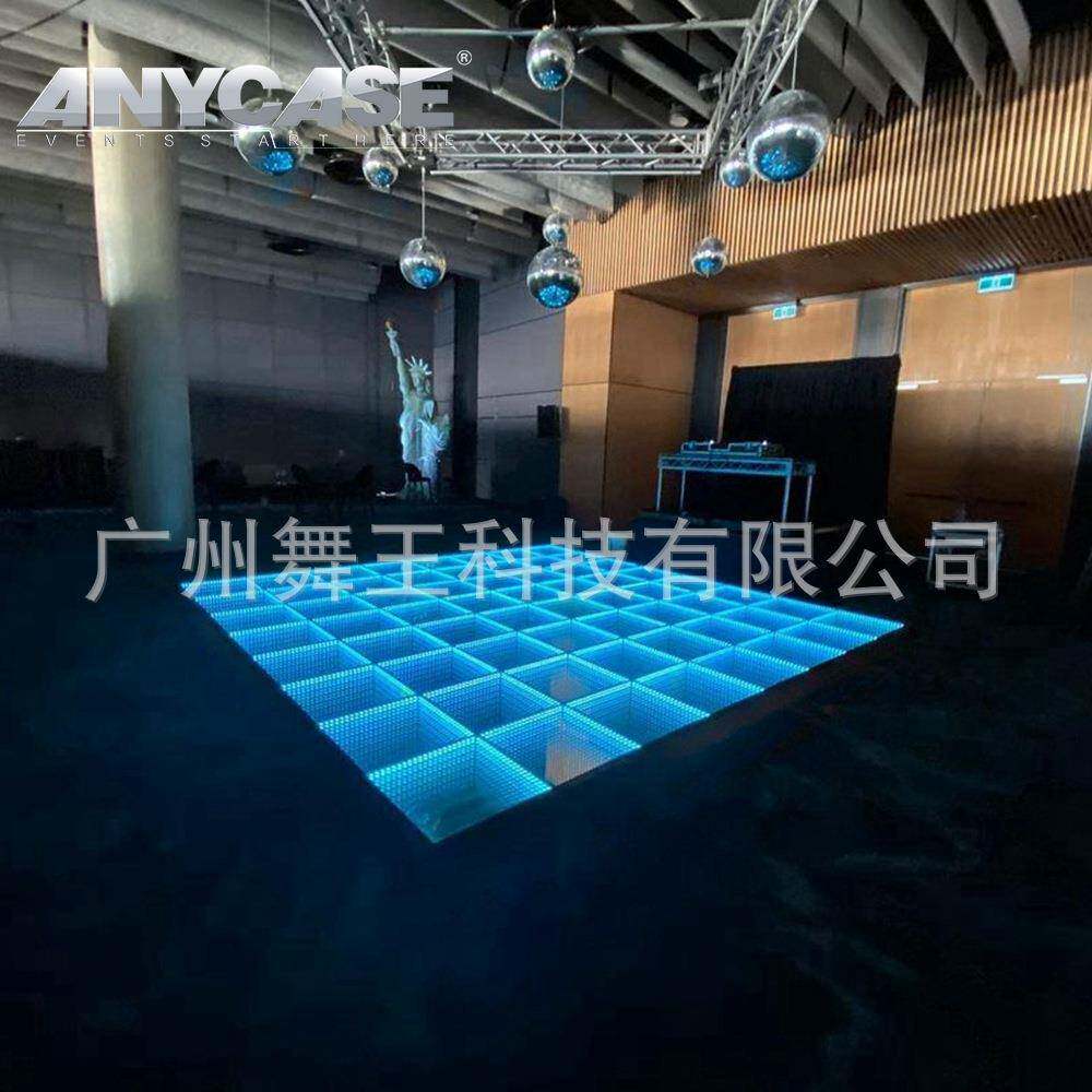 防水RGBW灯承重1000kg婚礼舞台婚庆LED感应地砖舞蹈地板