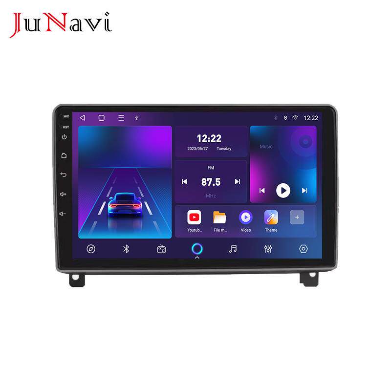 适用于标致407 04-11款安卓大屏车载中控导航蓝牙无线Carplay