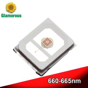 led植物TOB珠生长灯2835灯珠283红光660nm植物灯深红灯珠0光.2W5