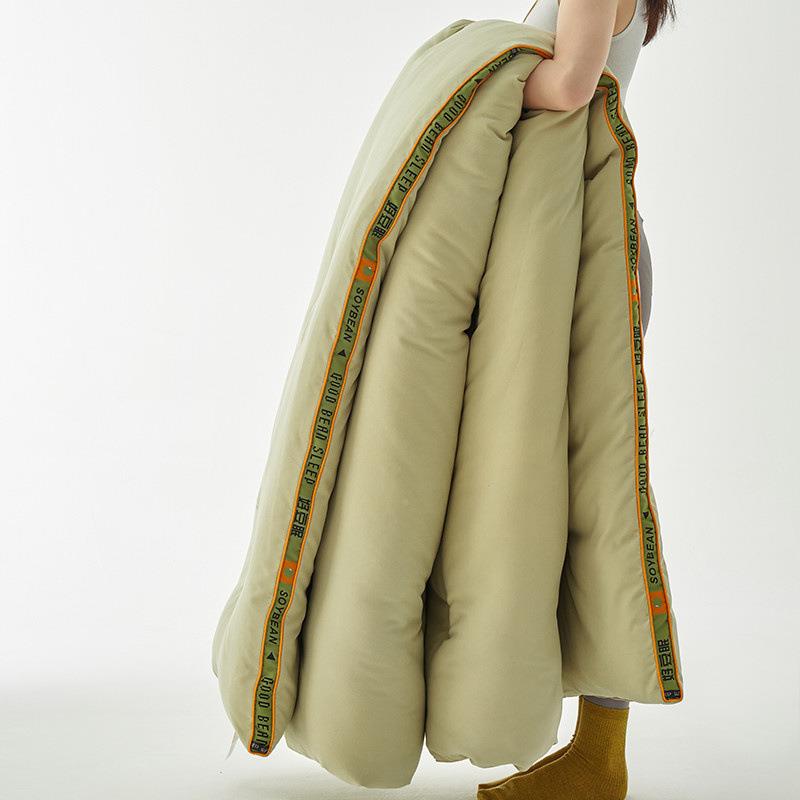 新品冬季加厚保暖YF-DB-20双大纤被单人学生维宿舍被褥人被子豆被