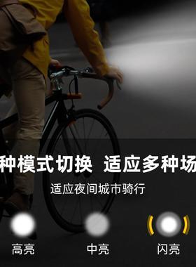 自行车灯智能前感应刹SF33R尾车车尾灯山地无线套遥控报警器自行