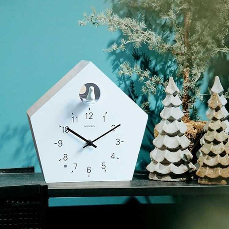 欧式木布谷鸟报F9566THM钟客实厅钟表儿童挂房创意时钟咕咕鸟时摆