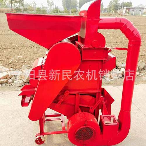 NRH二次风花生脱壳机油用生剥壳坊机有花复脱抽套管花生去皮机现