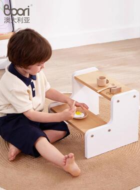 Boor澳儿童踏脚凳洗手台踩垫脚OSYi凳脚踏凳小洲板凳阶梯凳