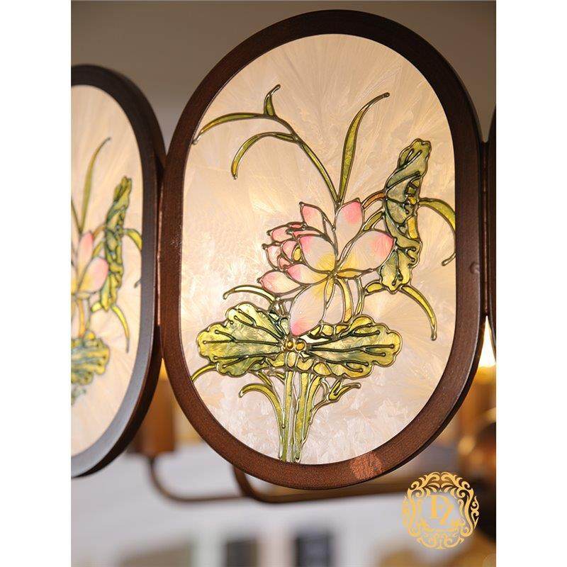 帝赞客厅吊灯中古法式复古新中式大厅吸顶灯设计师宋代美学灯具