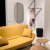 极简设计墙角挂衣架设计师衣服架转角衣帽架墙角衣架装 饰壁挂衣架