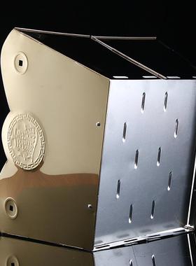 不锈钢烧宝桶元宝炉化宝桶烧纸钱烧金桶烧经桶聚宝盆折叠