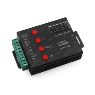 T1000N感应幻彩流水楼梯灯2合1控制系统感应跑动流水动感控制器