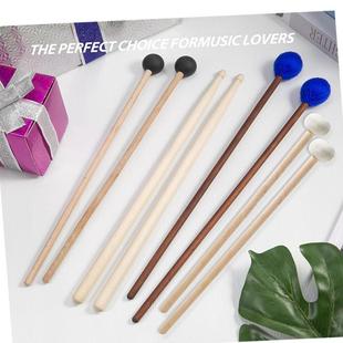 马林巴槌毛线槌马林巴锤打击乐器中软中硬藤杆打击乐配件