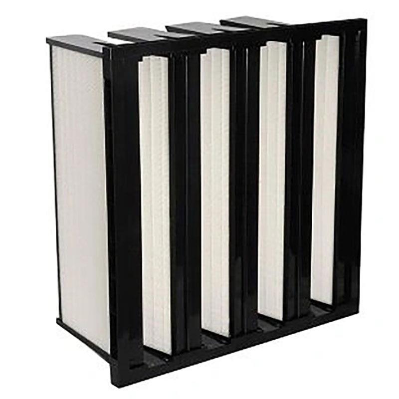 信成F6、F7、F8、F9V-Bank型中效空气过滤器空气净化系统