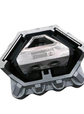 陕汽重卡德龙X6000X5000S发动机后胶垫后减震垫DZ9X259593000