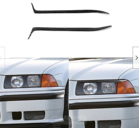 适用于宝马3系M3 E36 318i 320i 325i 328i灯眉汽车内饰改装配件