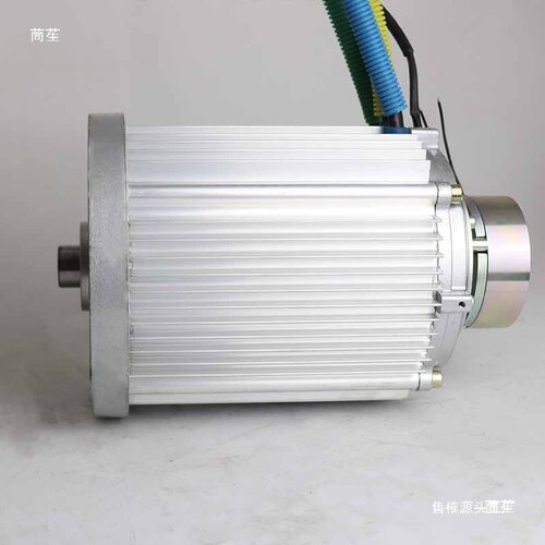 永磁直流无刷电机刹车电动三轮车电机电磁刹大功率48v60伏72v