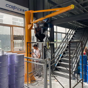 BZD型立柱式 悬臂吊机电动旋转独臂吊1吨2吨3吨车间起重单臂吊