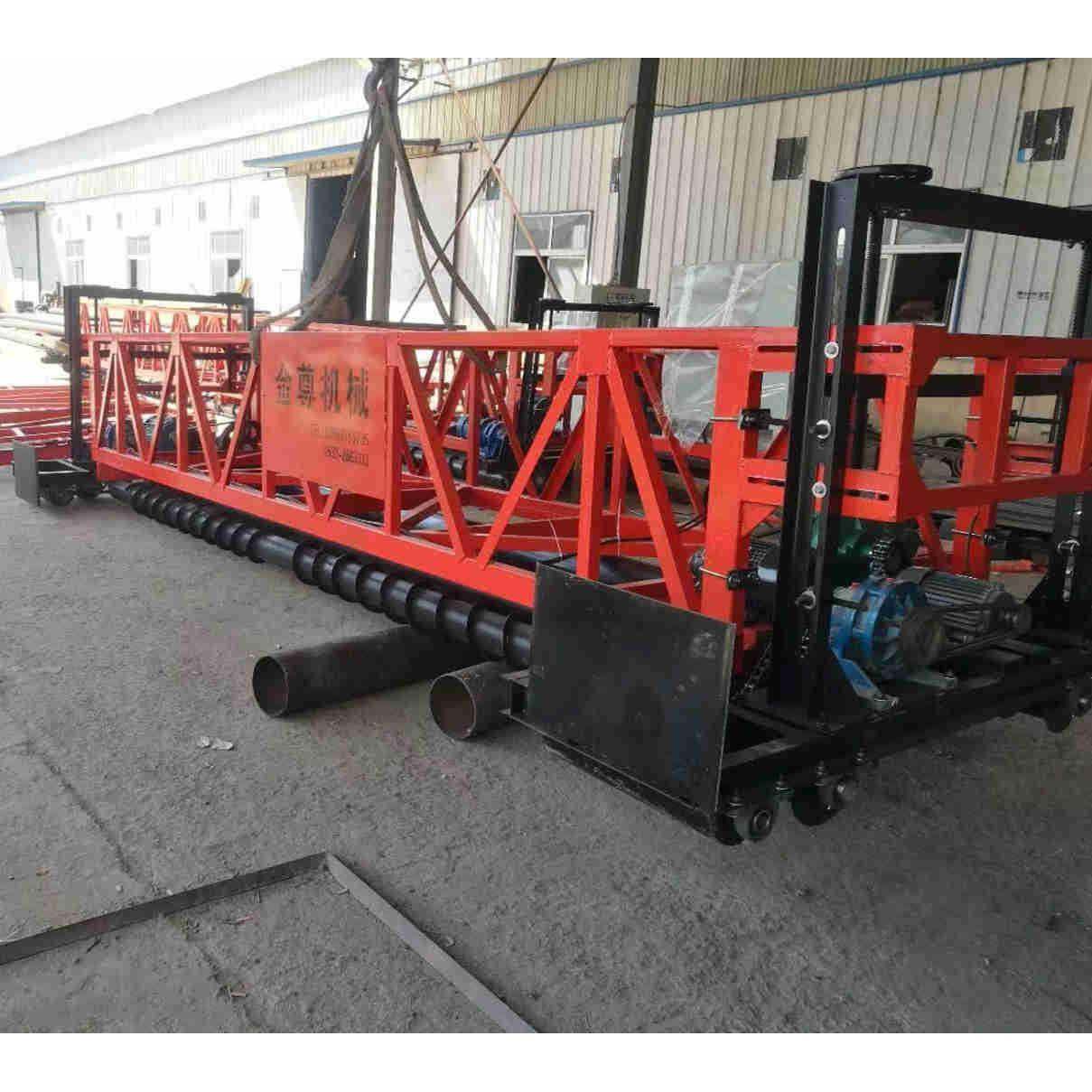 自动型桁架道轨整平机大马路高速公路轨摊铺机599桁架护道栏铺装