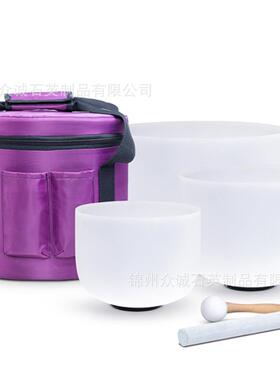 6-12寸可选40h4钵z或者432hz水晶配钵套装套包手提JZZC-PJB钵袋钵