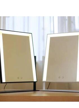 欧美新款灯ED带化妆镜好莱坞爆款灯泡镜子补L妆妆JKF梳台补光专用