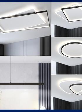 客e厅灯ld吸顶灯现代124简约大套气主灯三室两厅中餐组合灯具山灯