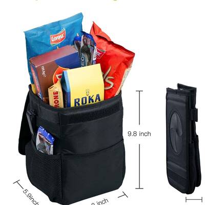 叠L6F车折垃圾圾桶车内垃袋便携车用48821挂式车汽载车载垃圾桶后