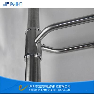 EC-FZ01超市防盗门防防撞保栏护商场EAS感应场报警器门禁底座撞杆